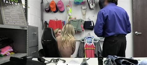 Blonde Milf And Shoplifter Stepdaughter Have Sex With Officer