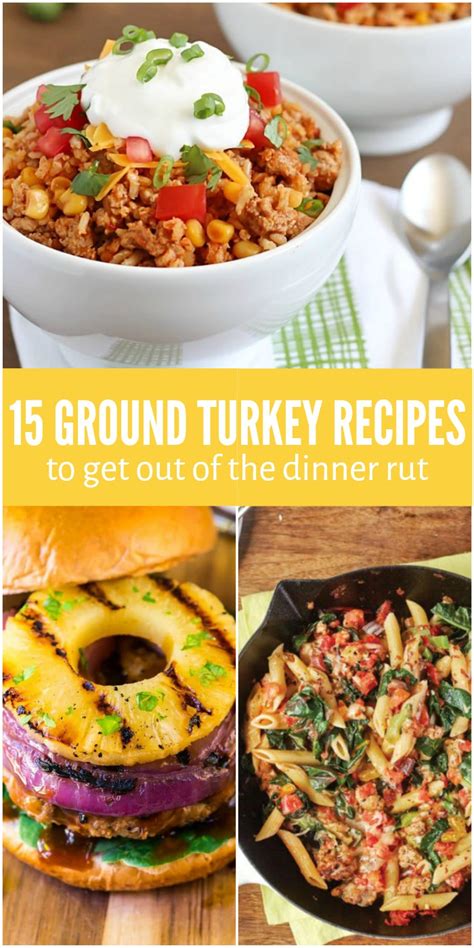 15 Ground Turkey Recipes To Get Out Of The Dinner Rut