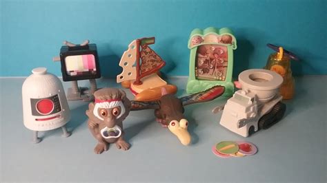 2009 Cloudy With A Chance Of Meatballs Set Of 8 Burger King Kids Meal