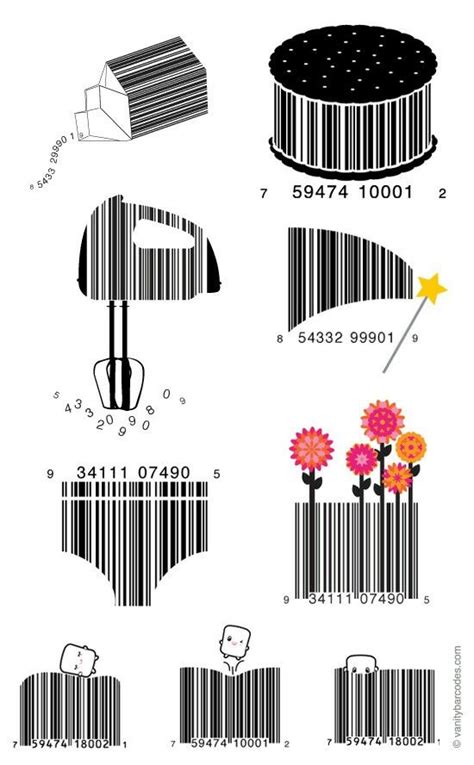 Barcode Art Barcode Design Logo Design Label Design Packaging