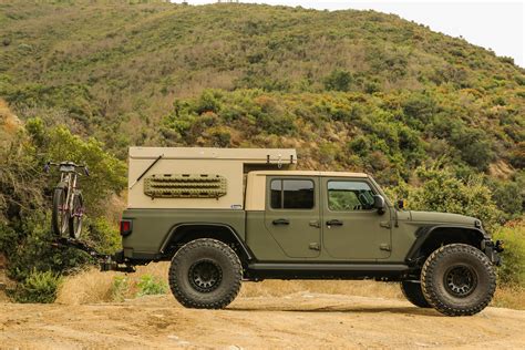 The jeep gladiator with its pickup bed introduces a whole new level of utility and customizations possible. The Lightweight Pop-Top Truck Camper Revolution | GearJunkie