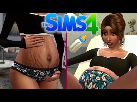 I Gave My Sim The Most Realistic Pregnancy Possible Sims Pregnancy