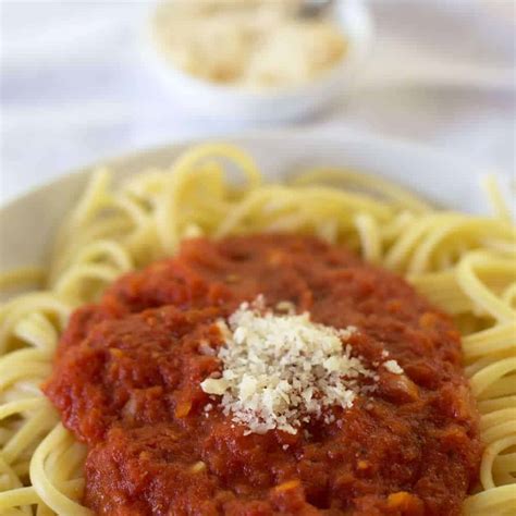 Don't have tomato paste, or realized you're all out while you're cooking? simple canned tomato pasta sauce