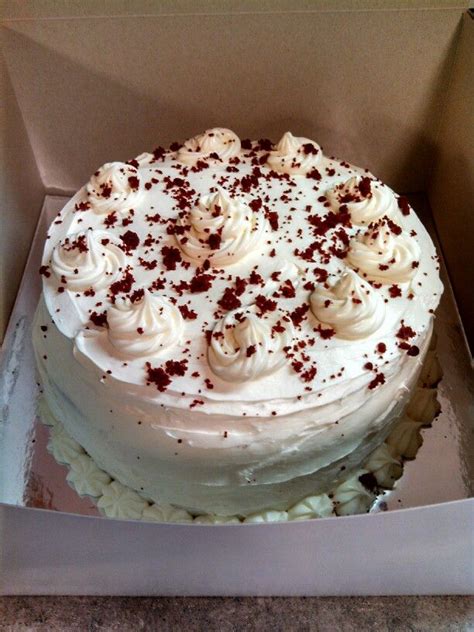 Maybe it's the name or that beautiful, bold red color. Red Velvet cake with cream cheese icing created by Alicia ...