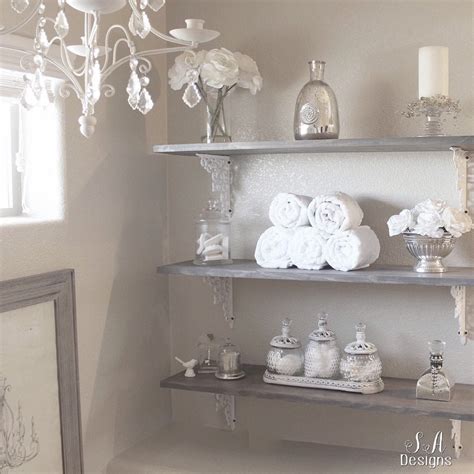 A diy blog focused on creative, cheap, and chic diy decorating ideas and budget decor for your home. DIY Bathroom Shelving Tutorial - Summer Adams