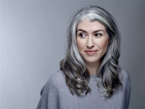 Due to the light color of white hair, yellow discolorations can easily arise from product buildup or even from regularly washing hair in hard water. Grey hair, oh yeah! — That's Not My Age