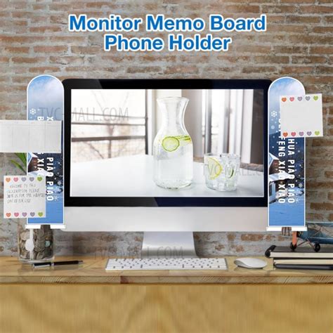 Wholesale Monitor Memo Board Computer Monitor Sticky Notes Holder