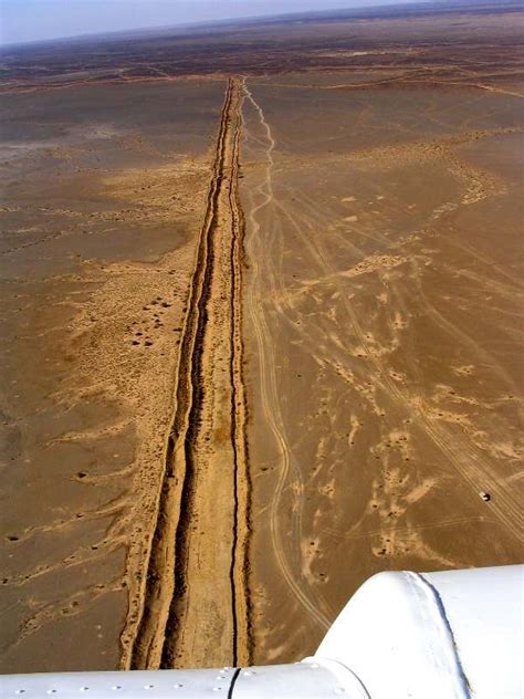 Murs Frontières Maroc Sahara Occidental Balises Le