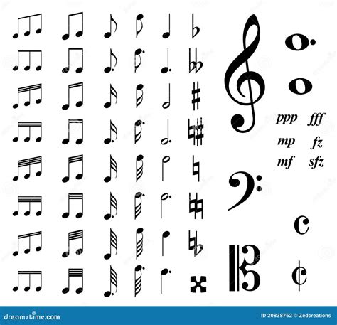 Music Notes Stock Photography Image 20838762