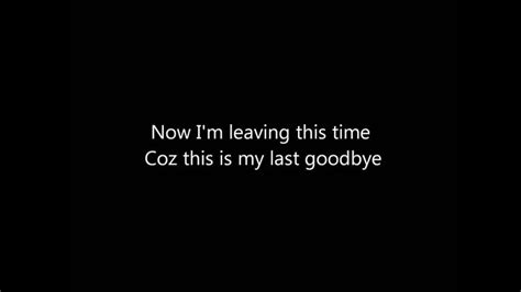 The Last Goodbye James Morrison Lyrics The Last Goodbye Last