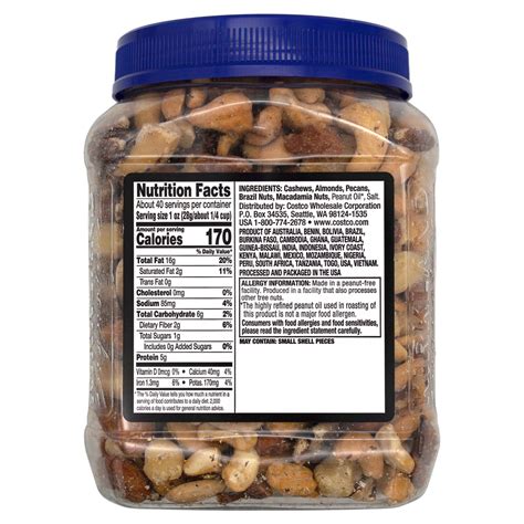 Kirkland Signature Extra Fancy Mixed Nuts — Snackathon Foods