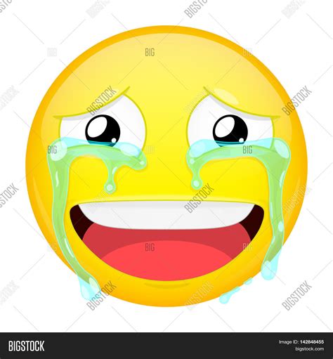 Smiling Crying Emoji. Image & Photo (Free Trial) | Bigstock