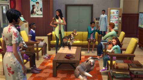 Sims 4 Veterinarian Cats And Dogs Recolor Pasework