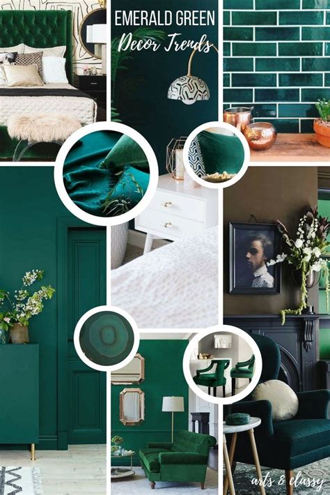Emerald Green Interior Design Trends Inspiration Green Interior