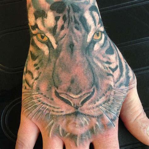 Top Tiger Hand Tattoos For Men Monersathe Com