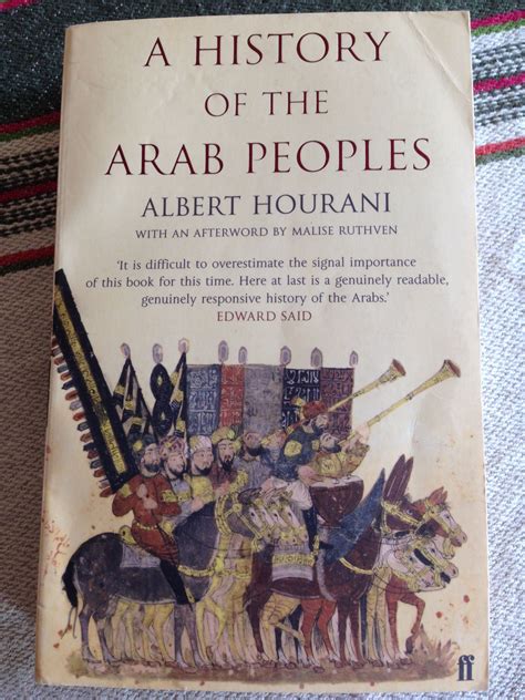 Albert Hourani A History Of The Arab Peoples Books Book Cover History