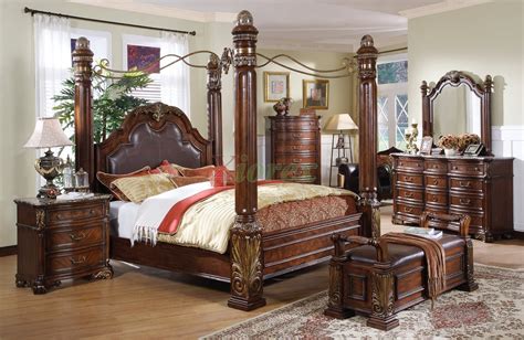 Canopy Bed Sets Bedroom Furniture Sets W Poster Canopy Beds 100 Xiorex