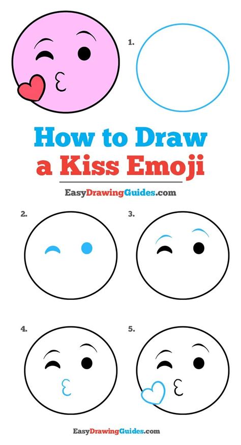 Easy Drawing Tutorials For Kids Emojis Easy Kids Drawing Step By Step
