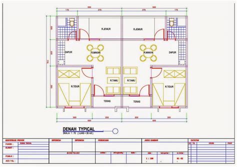 30 Contoh Desain Rumah Petak Ukuran 4x6 Terbaru  Desain id