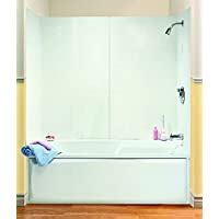 Wall mounted chrome bathroom rainfall tub shower faucet set bathtub mixer tap. Amazon Best Sellers: Best Bathtub Walls & Surrounds