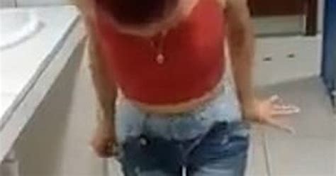 Shoplifter Takes Off Nine Pairs Of Jeans After Being Caught On Camera