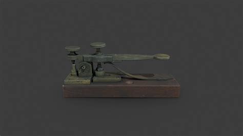 Morse Vail Telegraph Key Download Free 3d Model By The Smithsonian