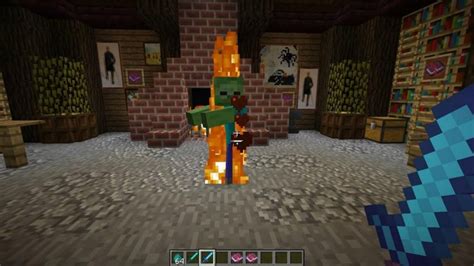 What Is Fire Aspect Minecraft Enchantment How To Get Fire Aspect In