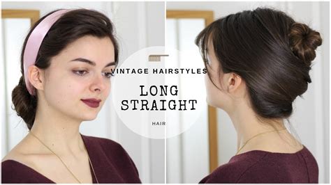 Vintage Hairstyles For Long Hair