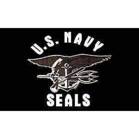 Us Navy Seals Flag 3 X 5 Ft Standard