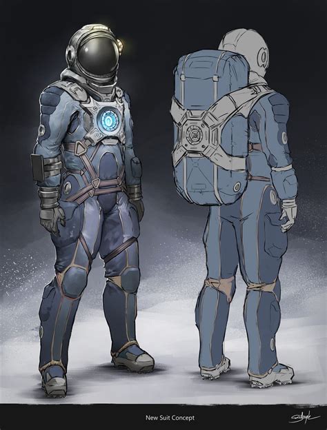Space Suit Concepts Jan Sidoryk On Artstation At
