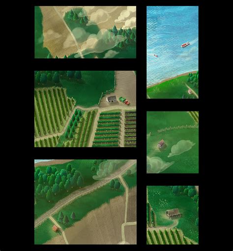 Fruska Gora Vineyards Illustrated Map On Behance