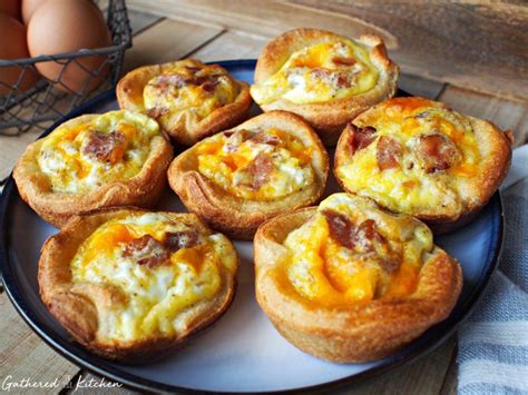 Bacon Egg Cheese Breakfast Cups Recipe Breakfast Breakfast