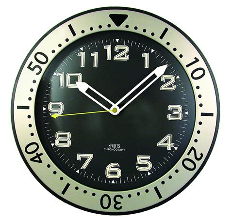 Timekeeper 515bb 12 Inch Round Glow In The Dark Wall Clock Ebay