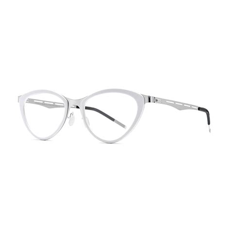 screwless cat eye eyeglasses frames