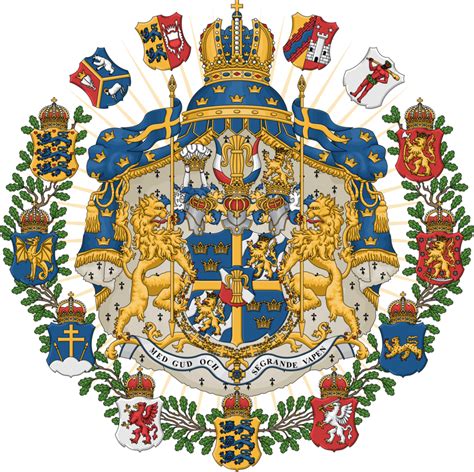 The Swedish Empire Coat Of Arms Arms Emblems