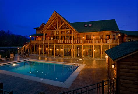 Outdoor Entertainment Areas For Your Log Home
