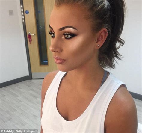 Ex On The Beach S Ashleigh Defty Flaunts Her Ample Bust In A Risque