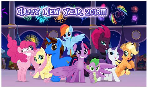 Happy New Year 2018!!! by AndoAnimalia on DeviantArt