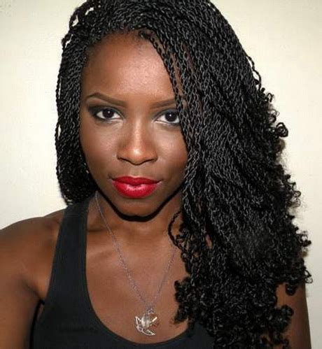 A double braided updo like this one provides all the easiness and reliability of braids with the added fun and excitement of trying out an original style. 2015 black braid hairstyles