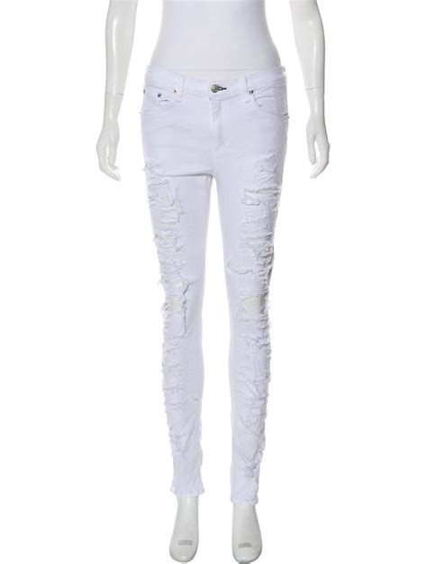 Rag Bone Mid Rise Skinny Jeans Clothing Wragb The Realreal Skinny Jeans Mid
