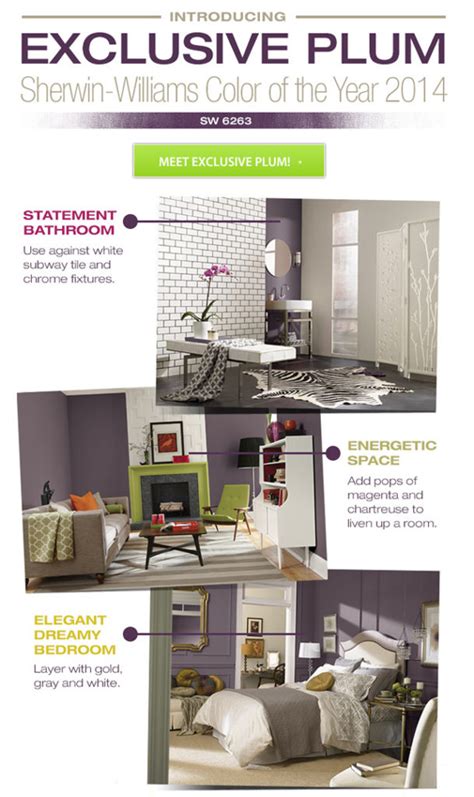 Exclusive Plum Is The Sherwin Williams Color Of The Year