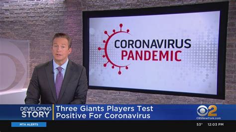 3 Giants Players Test Positive For Coronavirus Youtube