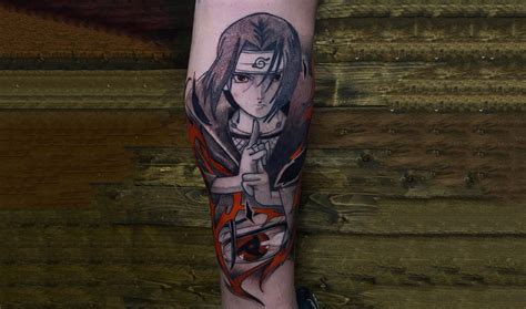 Itachi Sharingan Tattoo