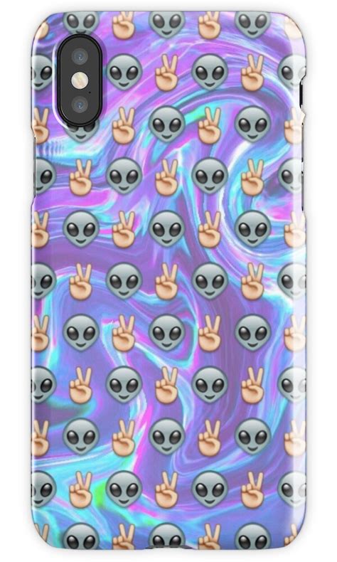 Trippy Emoji Iphone Cases And Covers By Supergastyles Redbubble