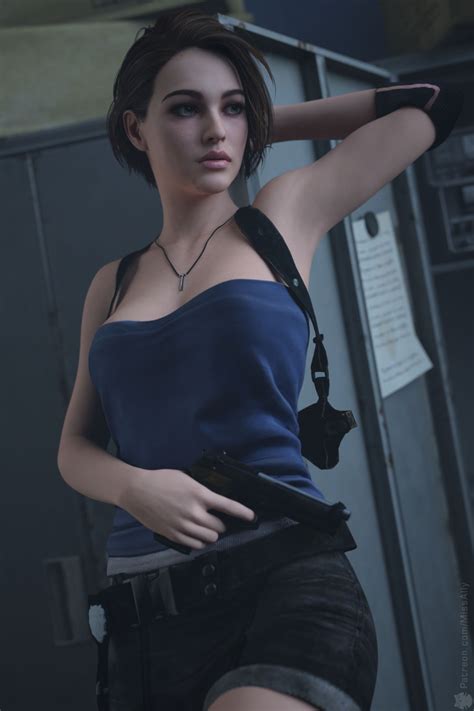 Jill Valentine By Alienally On Deviantart Resident Evil Video Game