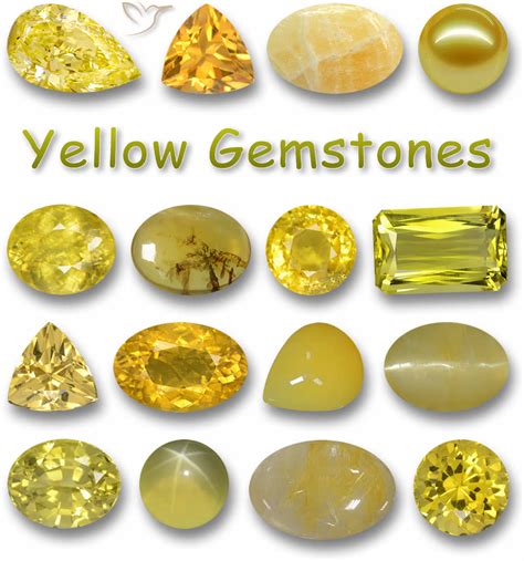 Yellow Gemstones A List Of Yellow Gemstone Names And Images Yellow