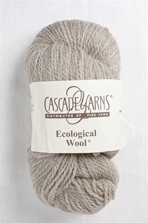 Cascade Ecological Wool 8061 Taupe Wool And Company Fine Yarn