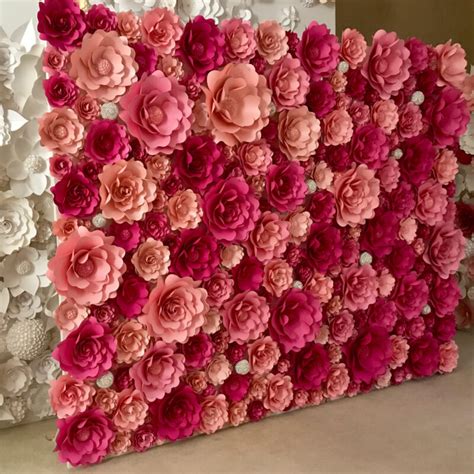 25 Best Wall Flower Signage Images Paper Flowers Flower Wall Paper