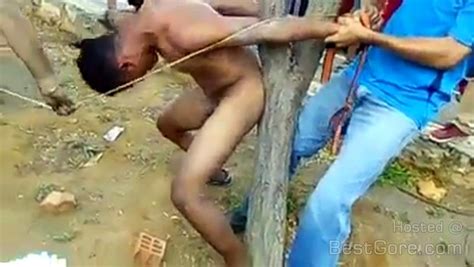 Thief Stripped Naked Tied To Tree And Beaten For Stealing