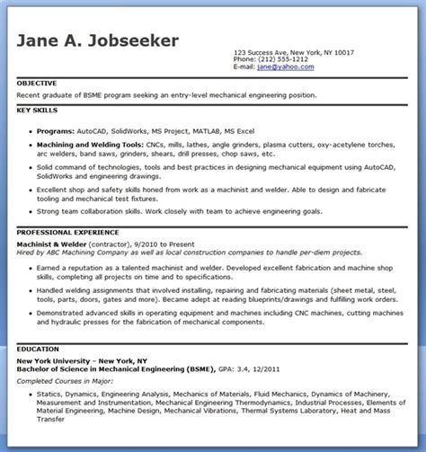 Skills relevant to this position and found on sample resumes include planning, scheduling, conducting and rotating equipment assignments requiring judgment. Mechanical Engineering Resume | Template Business